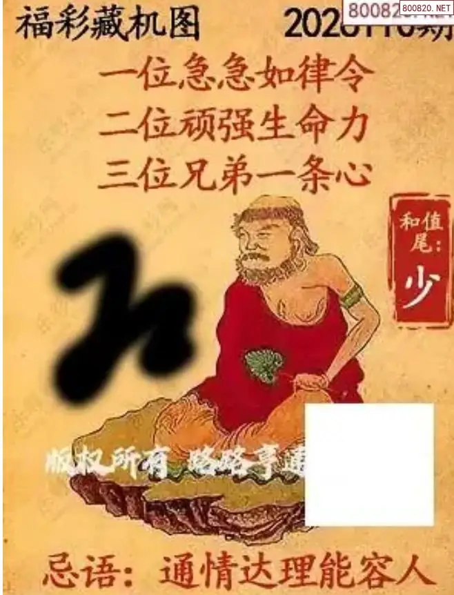 乐彩3D藏机图