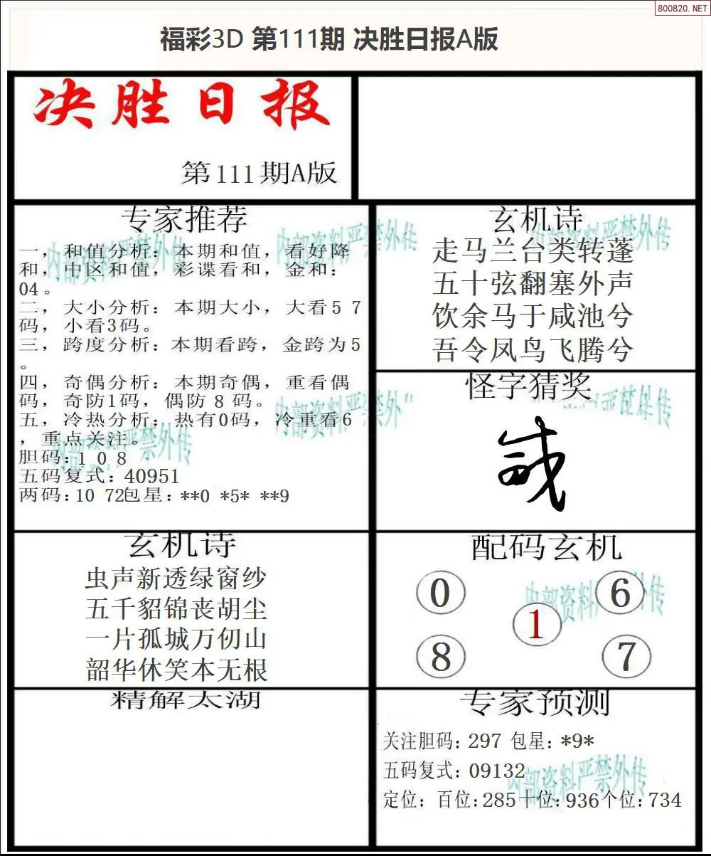决胜报A版