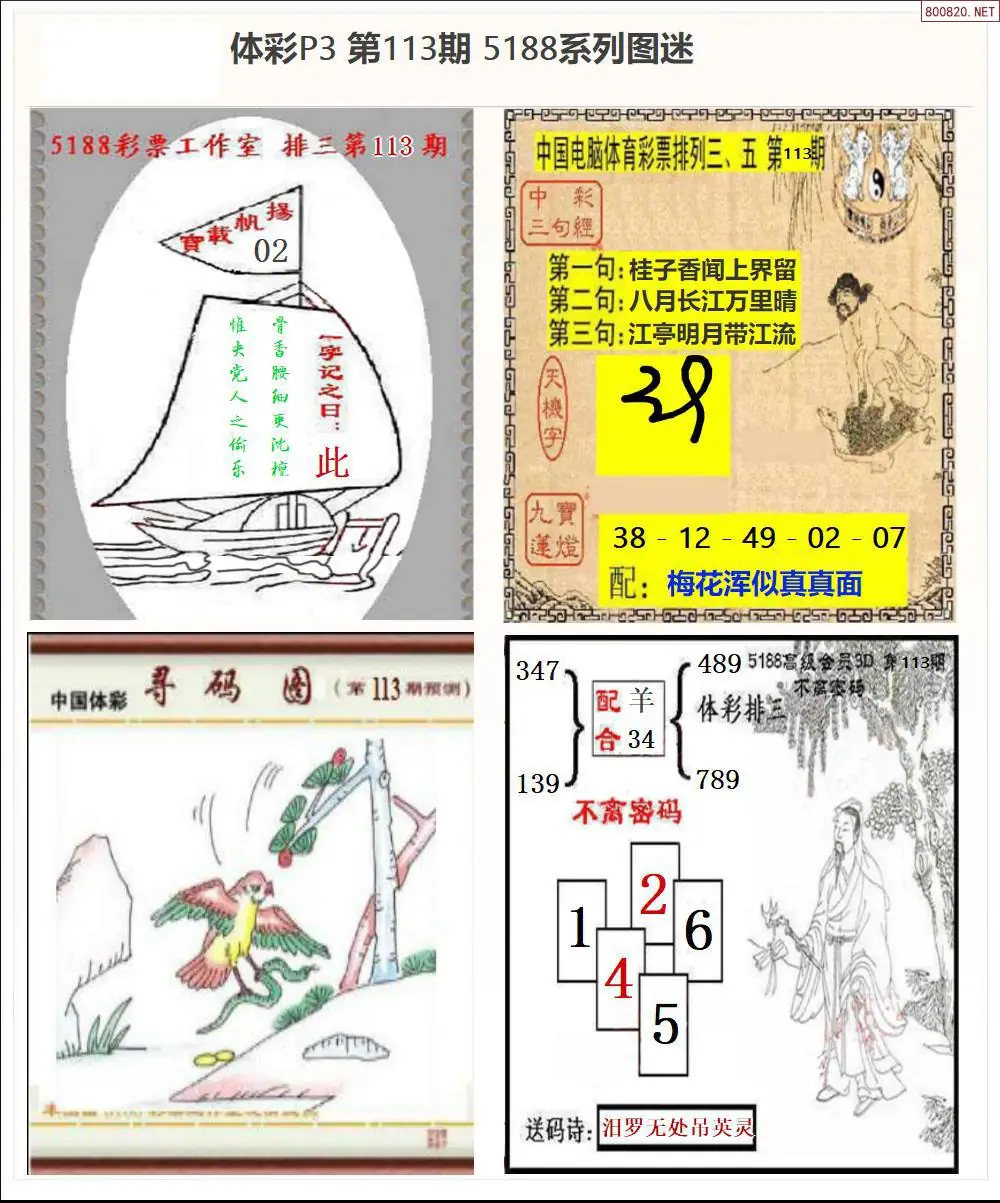5188系列P3图迷