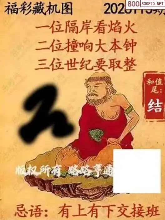 乐彩3D藏机图