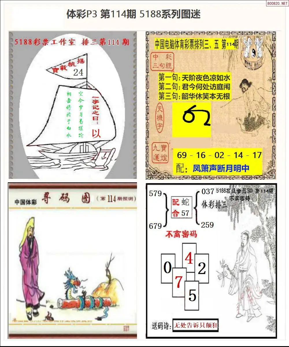 5188系列P3图迷