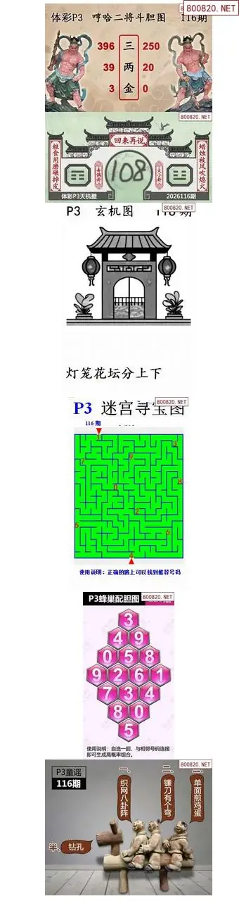 蜂巢天机图谜