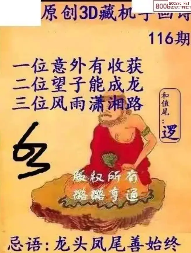 牛彩3D藏机图
