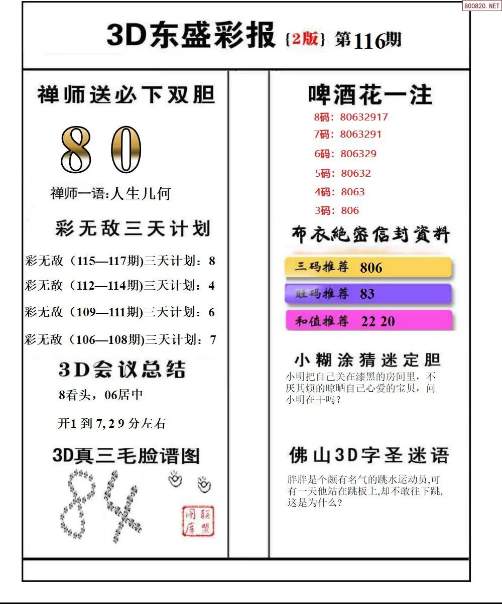 东盛彩报2版