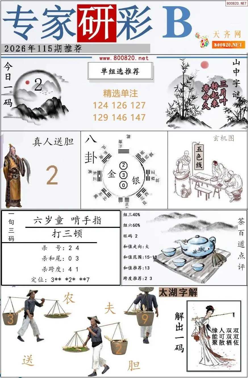 专家研彩B版