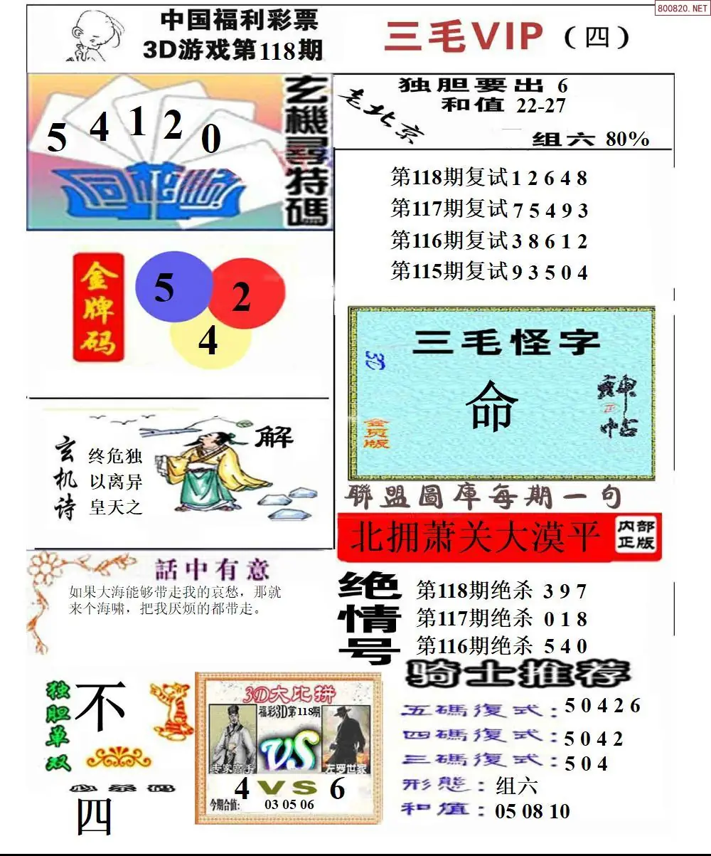 三毛VIP四版
