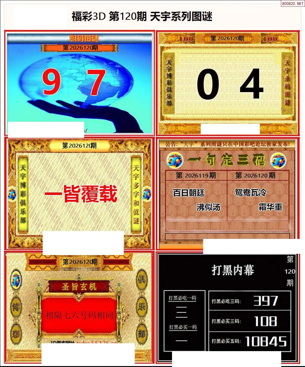 天宇全图打印版