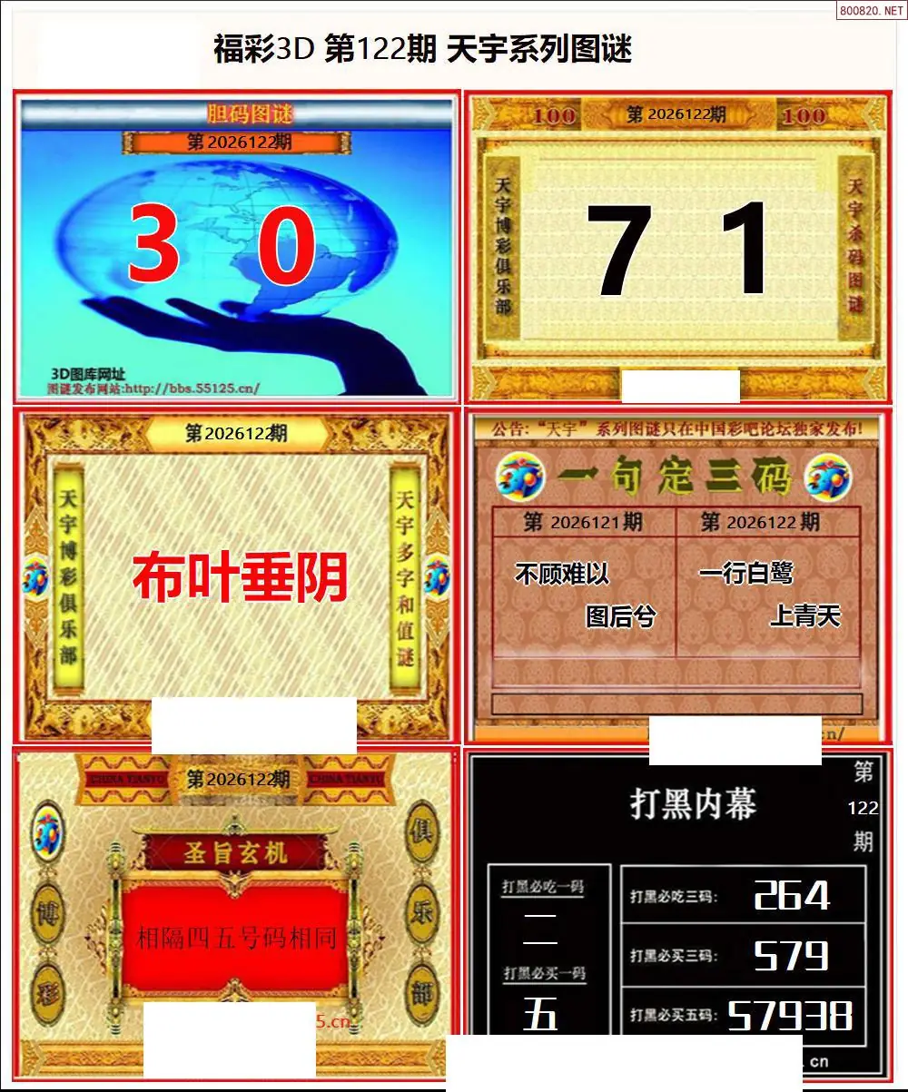 天宇全图打印版