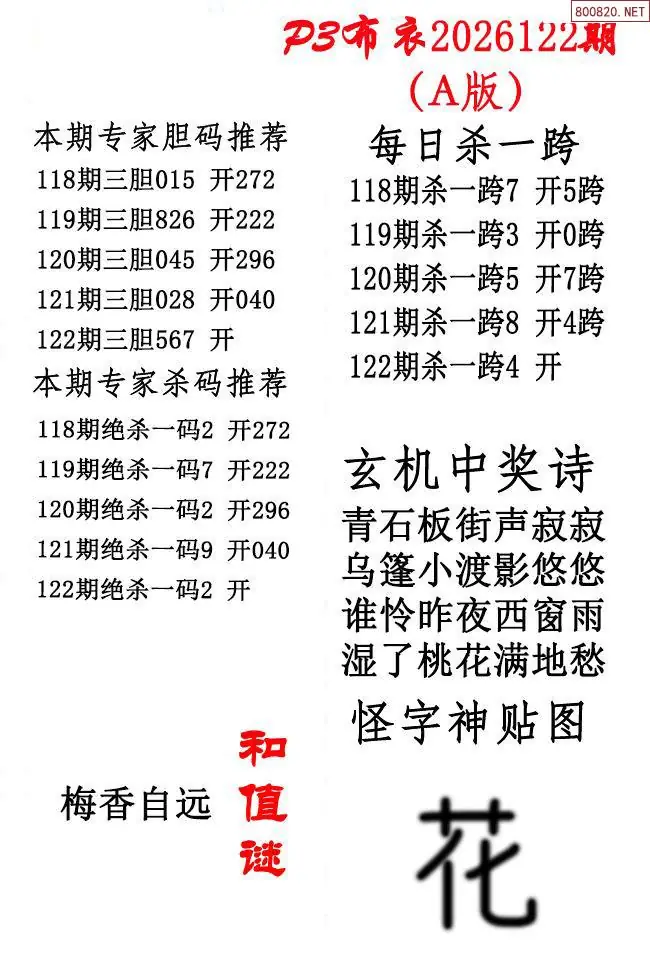 p3牛彩布衣A版