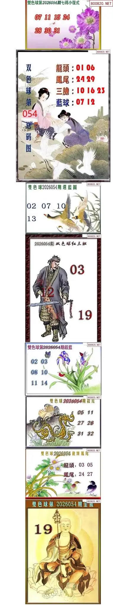 天吉断蓝密报