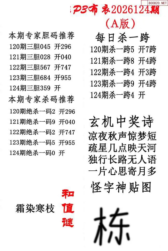 p3牛彩布衣A版