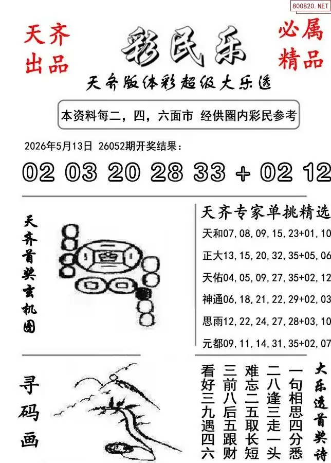 大乐透彩民乐图