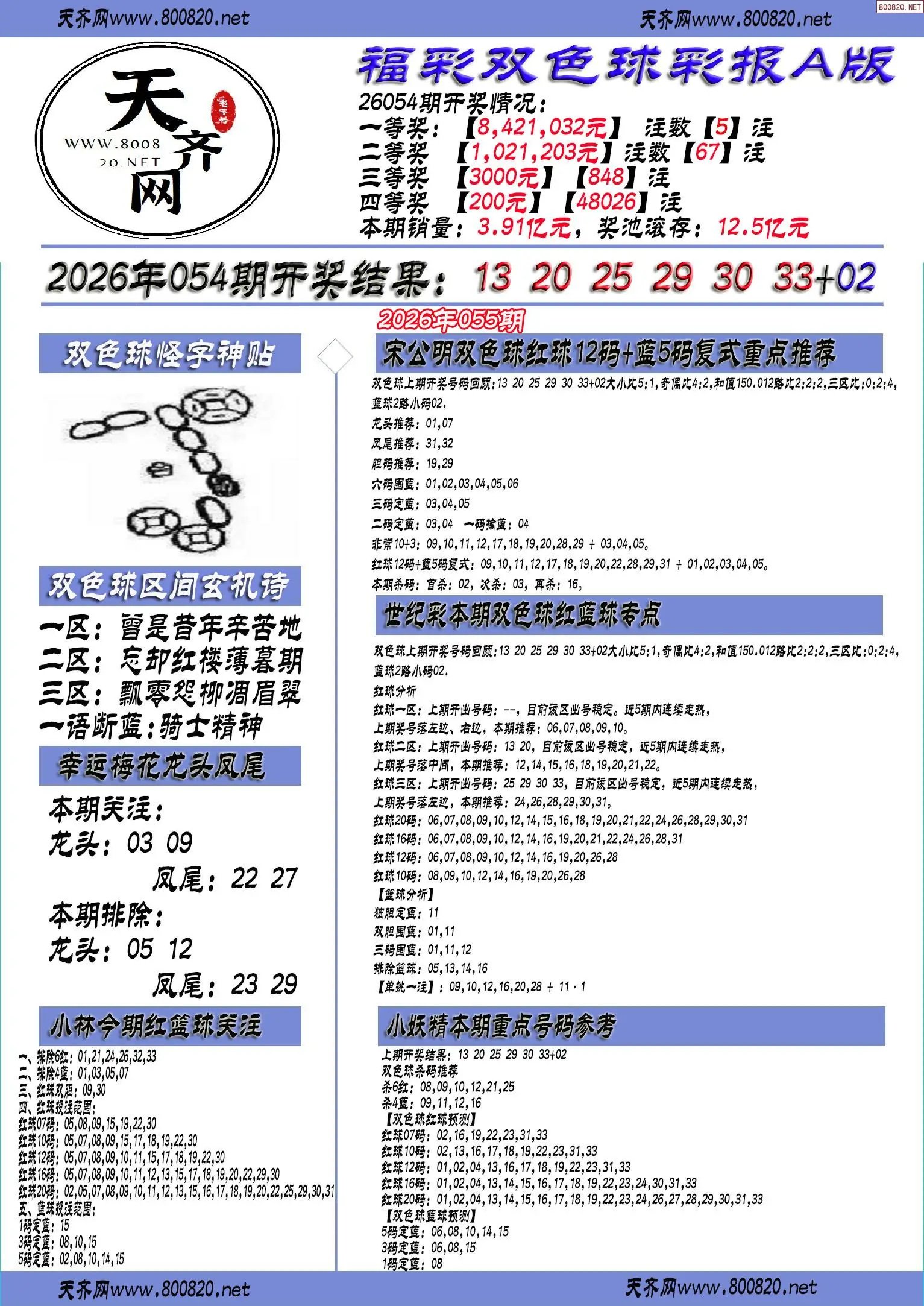 双色球彩报A版