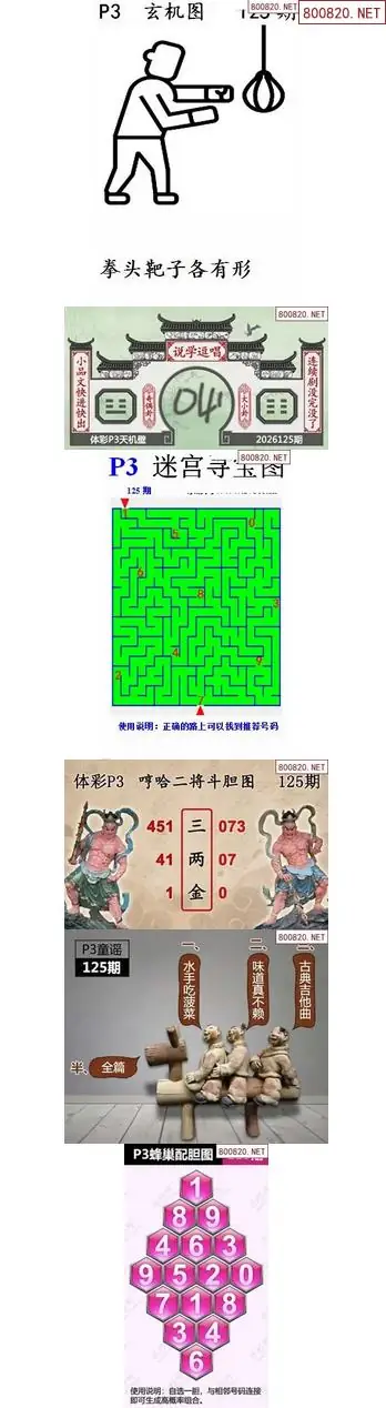 蜂巢天机图谜