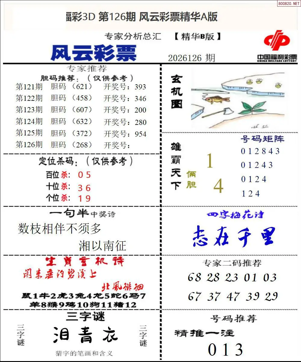 风云彩票精华B