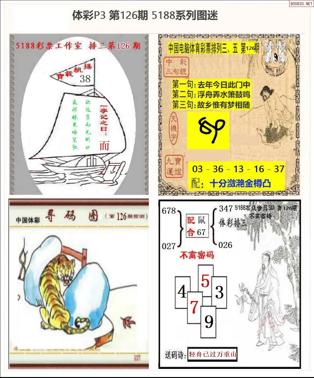 5188系列P3图迷