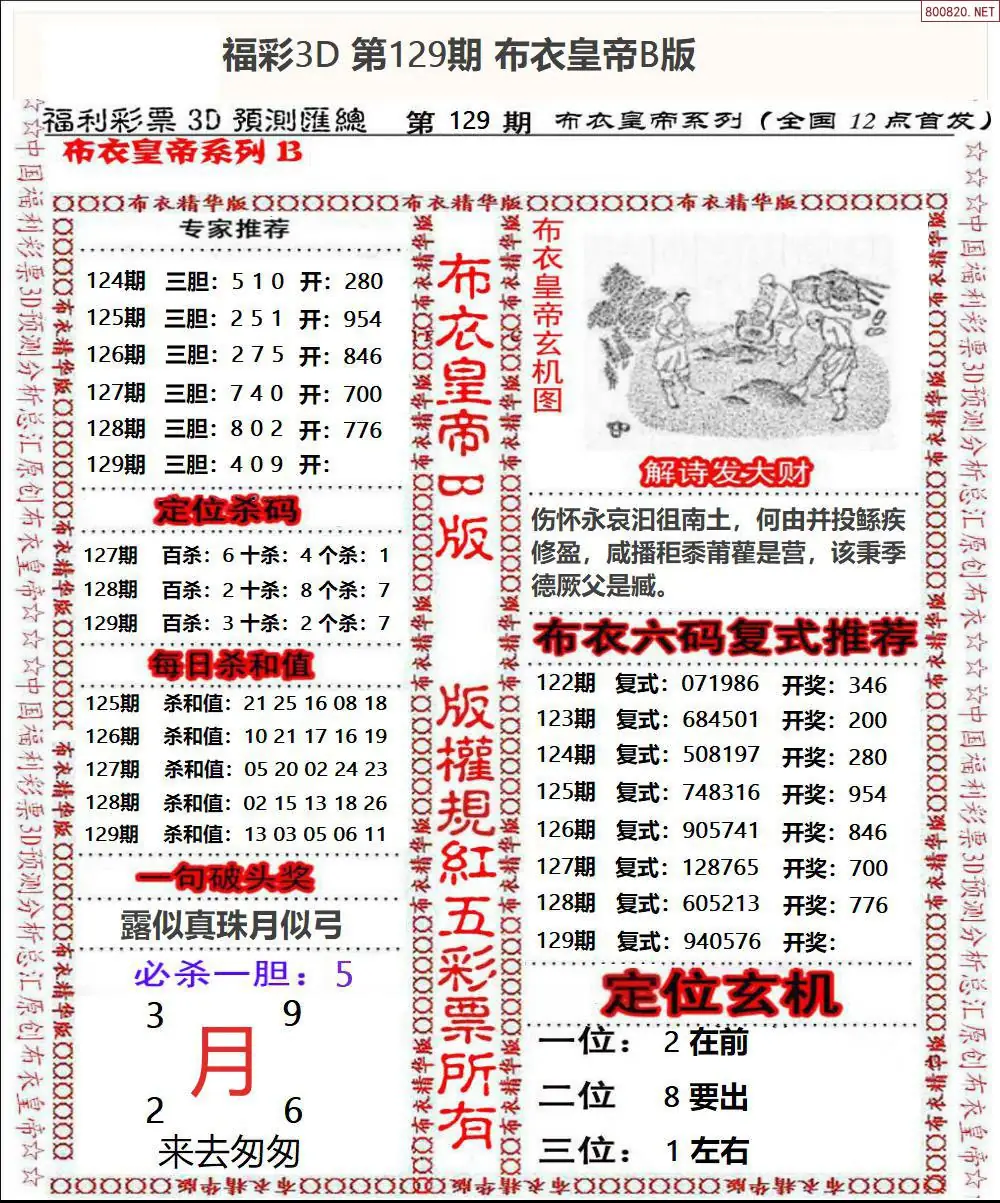 布衣皇帝B版