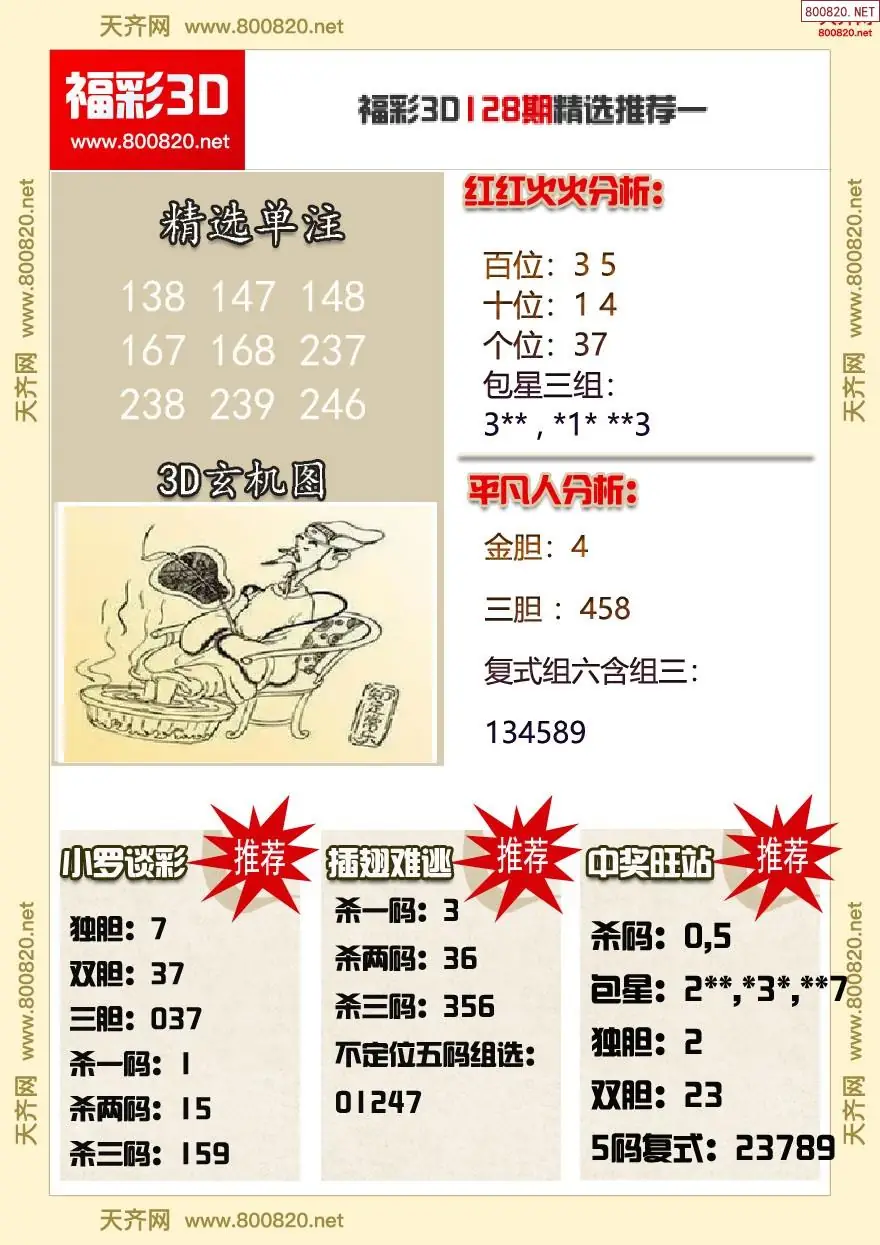 A359福彩3d精选推荐一