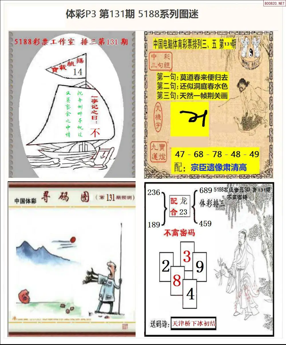 5188系列P3图迷