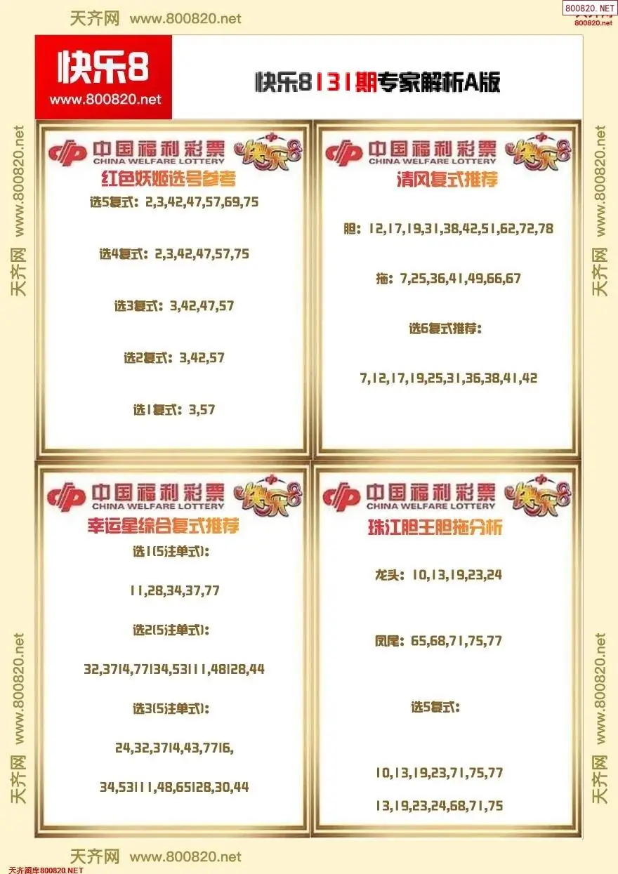 快乐8专家解析A版