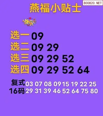 燕福小贴士