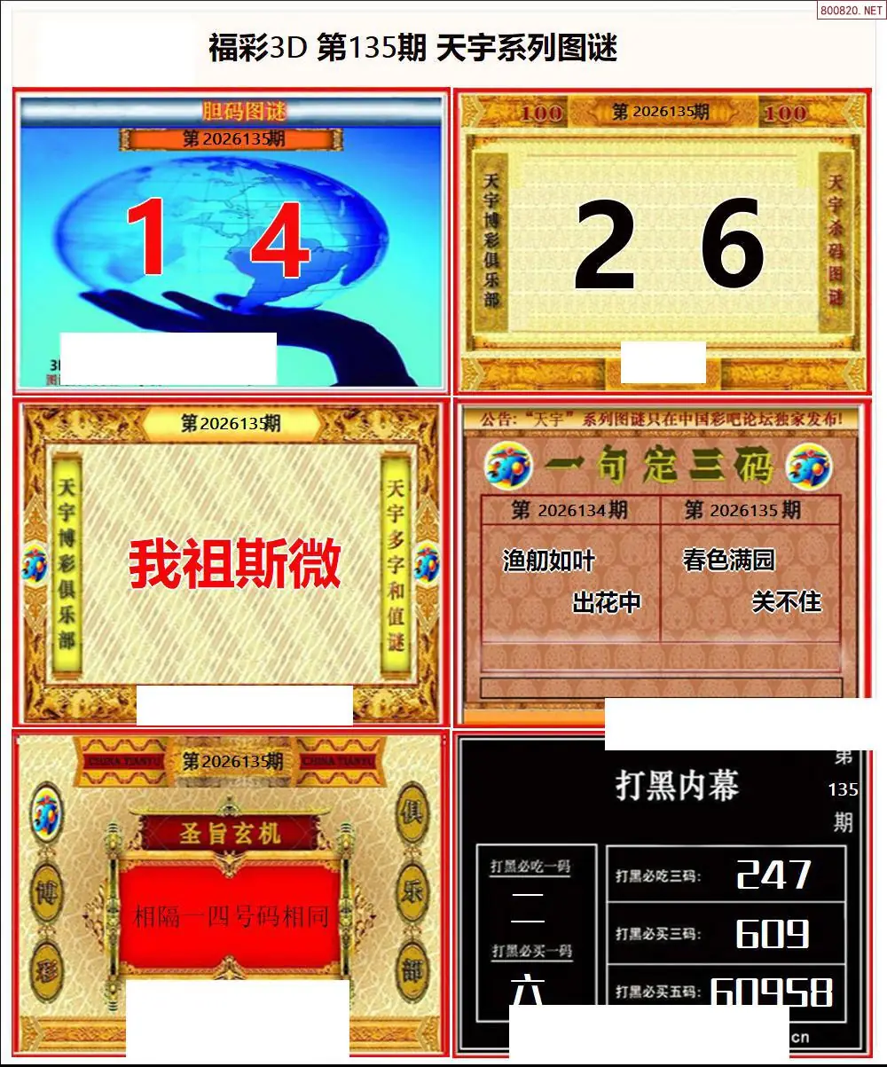 天宇全图打印版