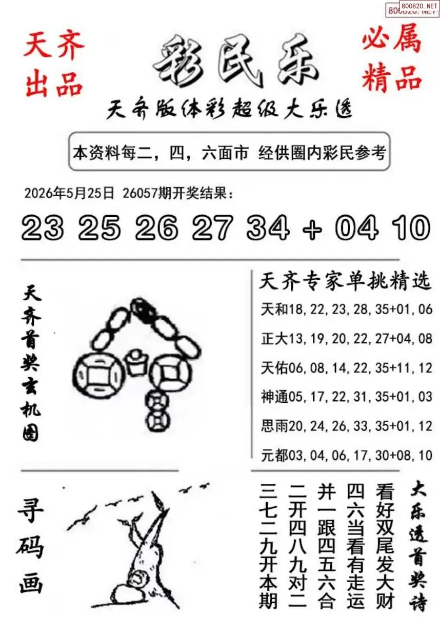 大乐透彩民乐图