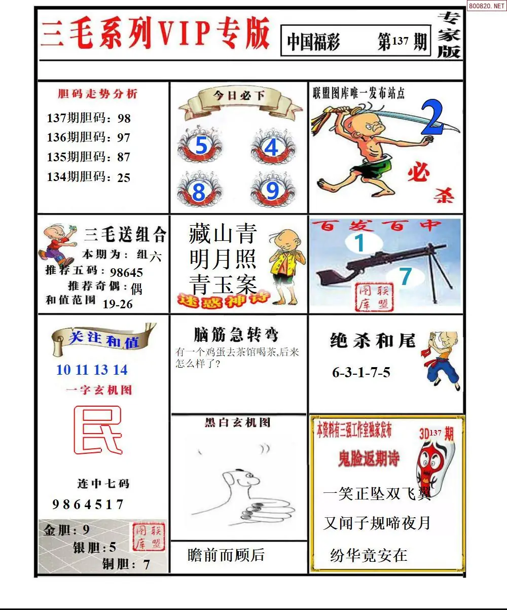 三毛系列VIP专版