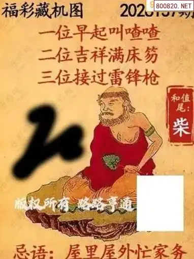 乐彩3D藏机图