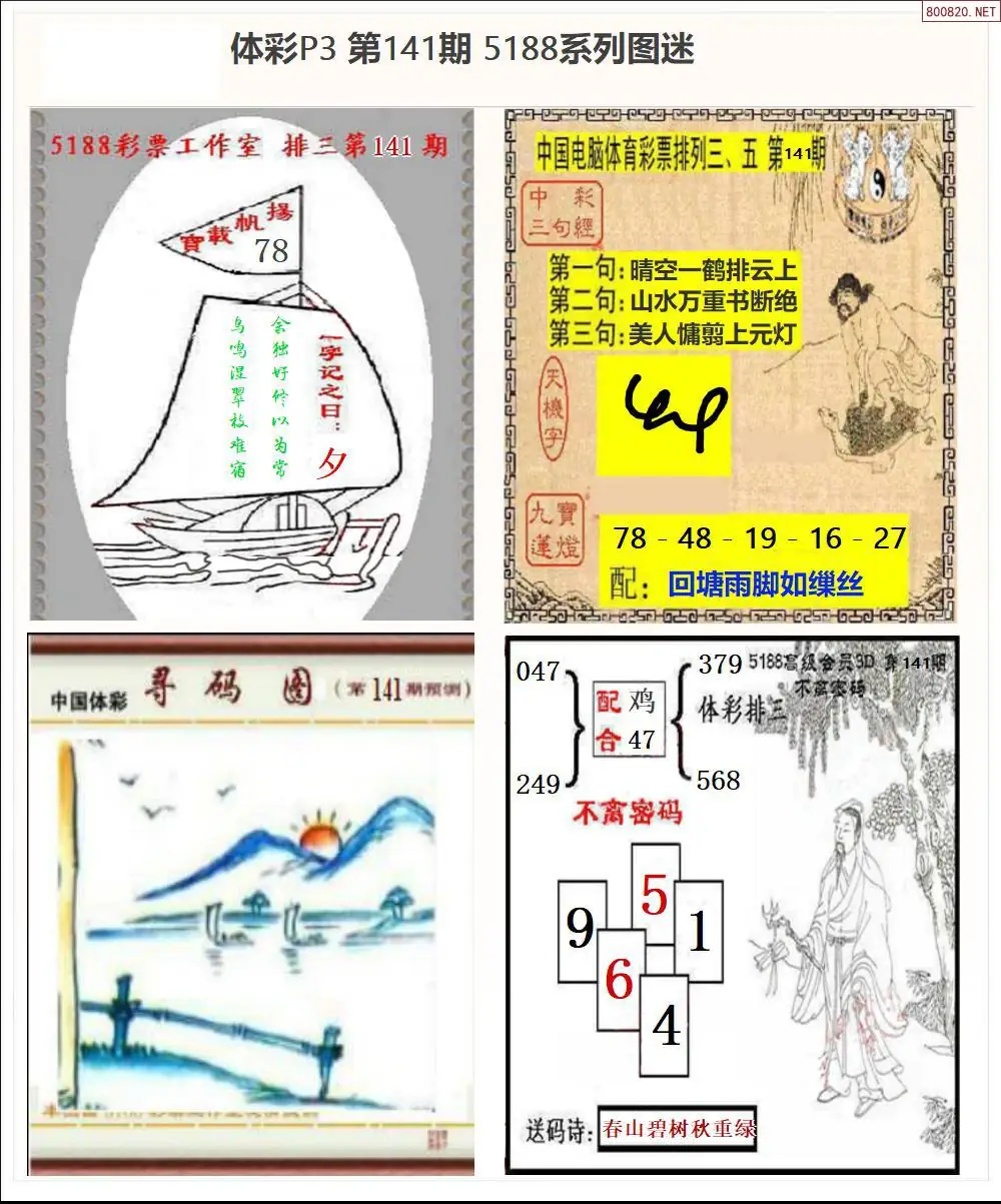 5188系列P3图迷
