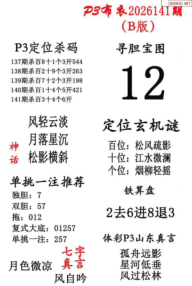 p3牛彩布衣B版