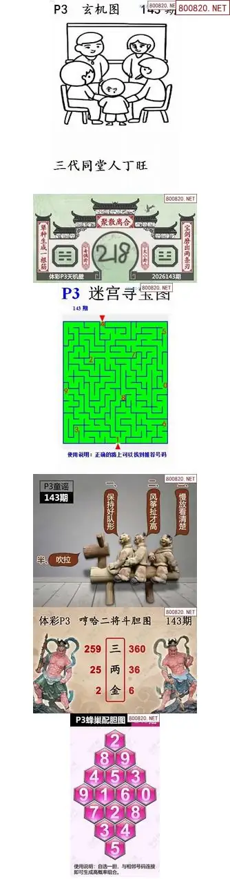 蜂巢天机图谜