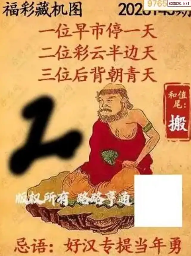 乐彩3D藏机图