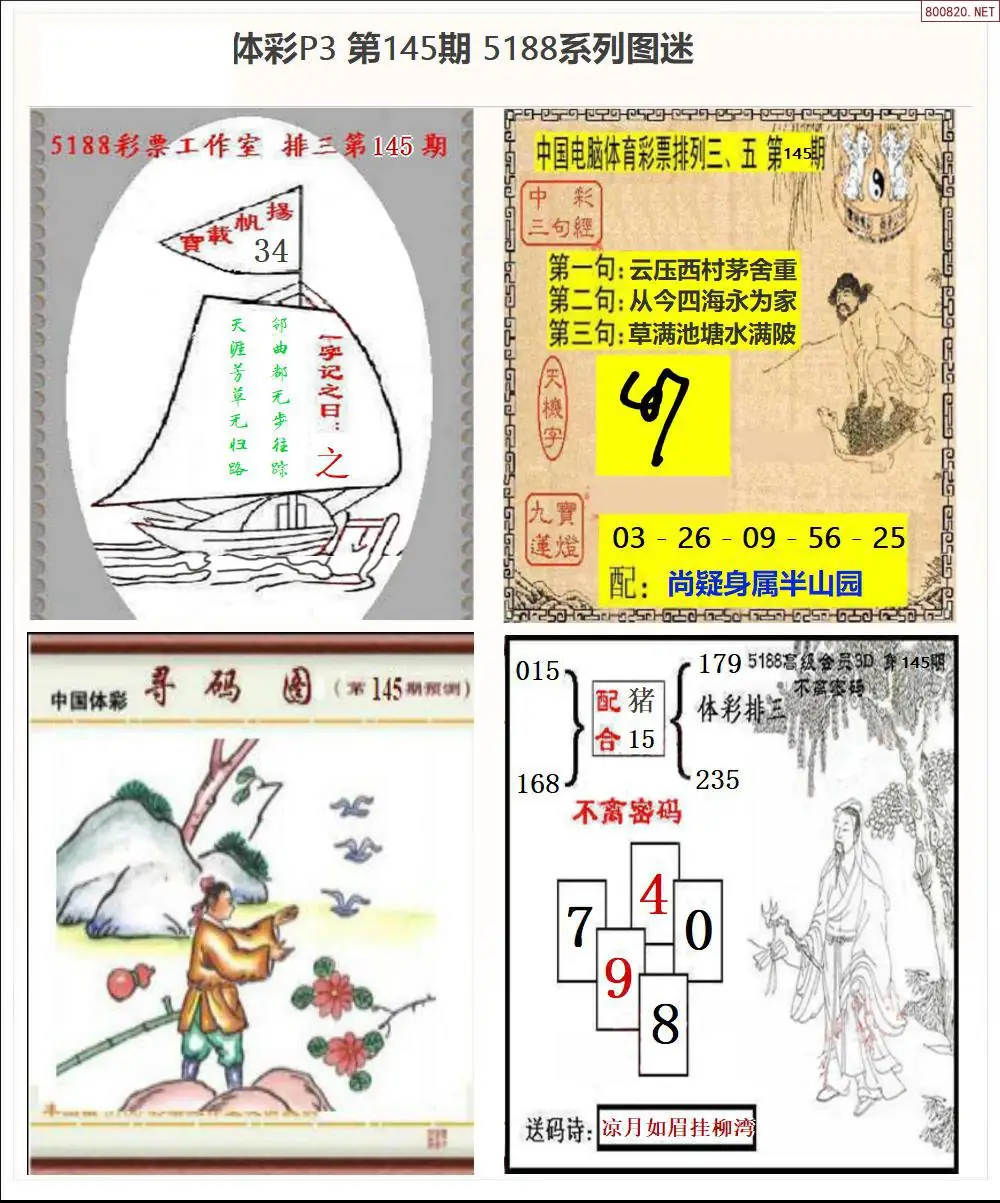 5188系列P3图迷