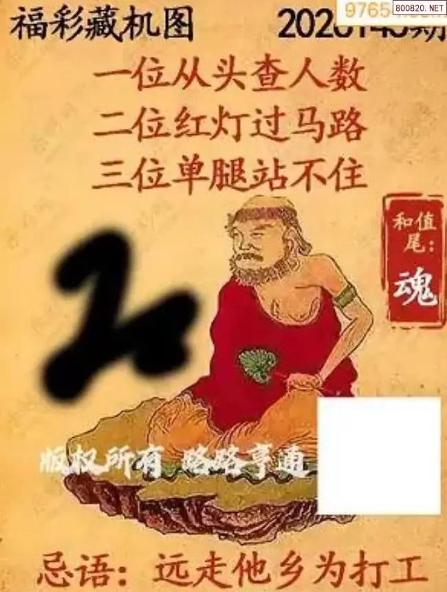 乐彩3D藏机图