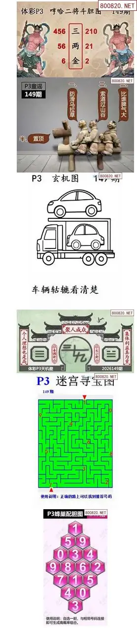 蜂巢天机图谜