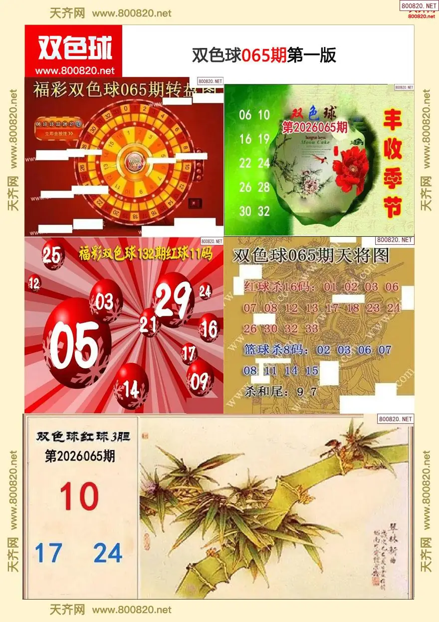 双色球字图谜一版