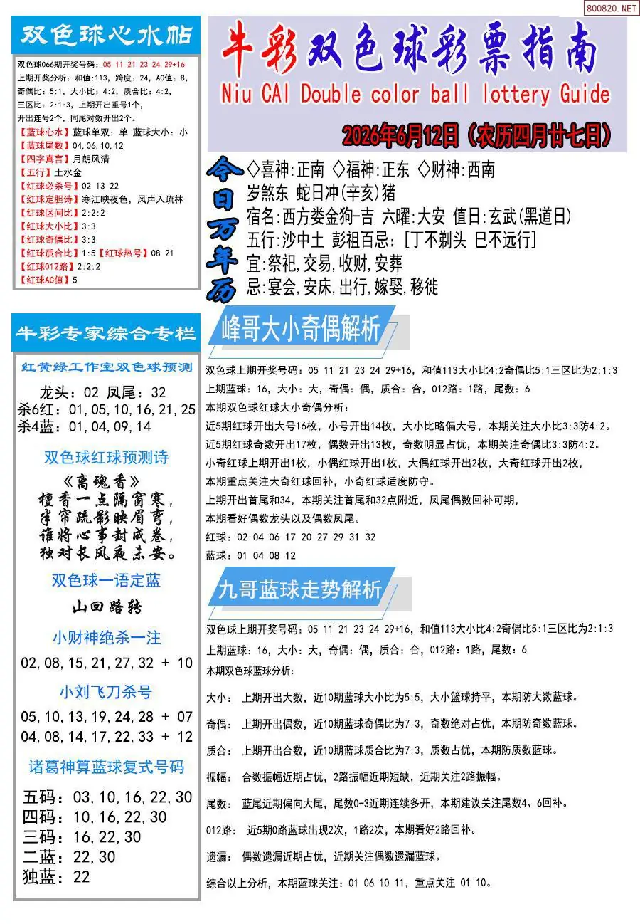 牛彩指南