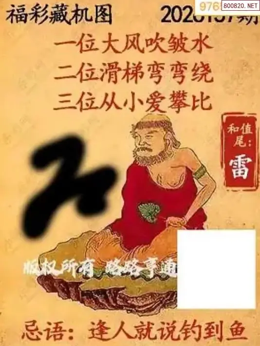 乐彩3D藏机图
