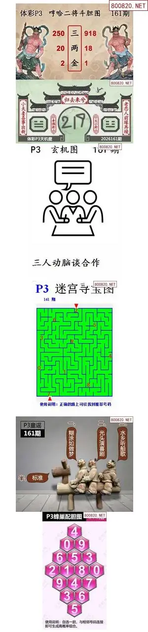 蜂巢天机图谜