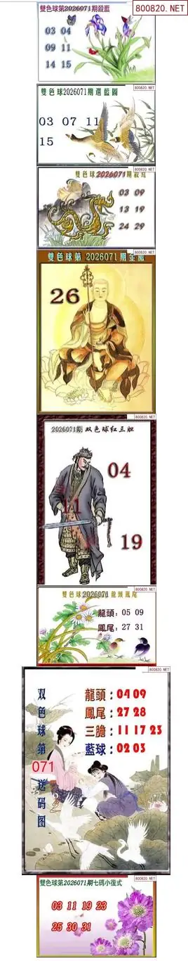 天吉断蓝密报
