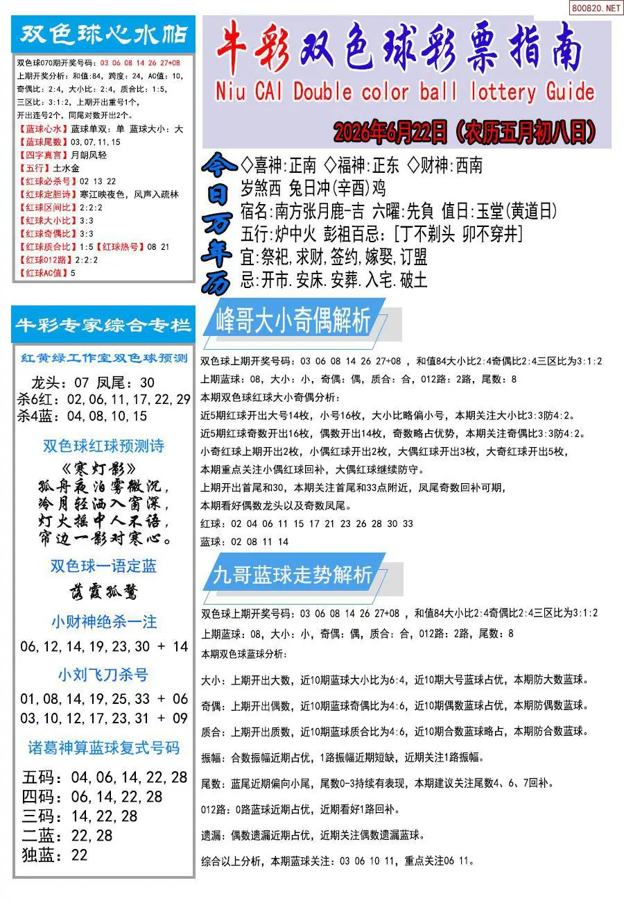 牛彩指南