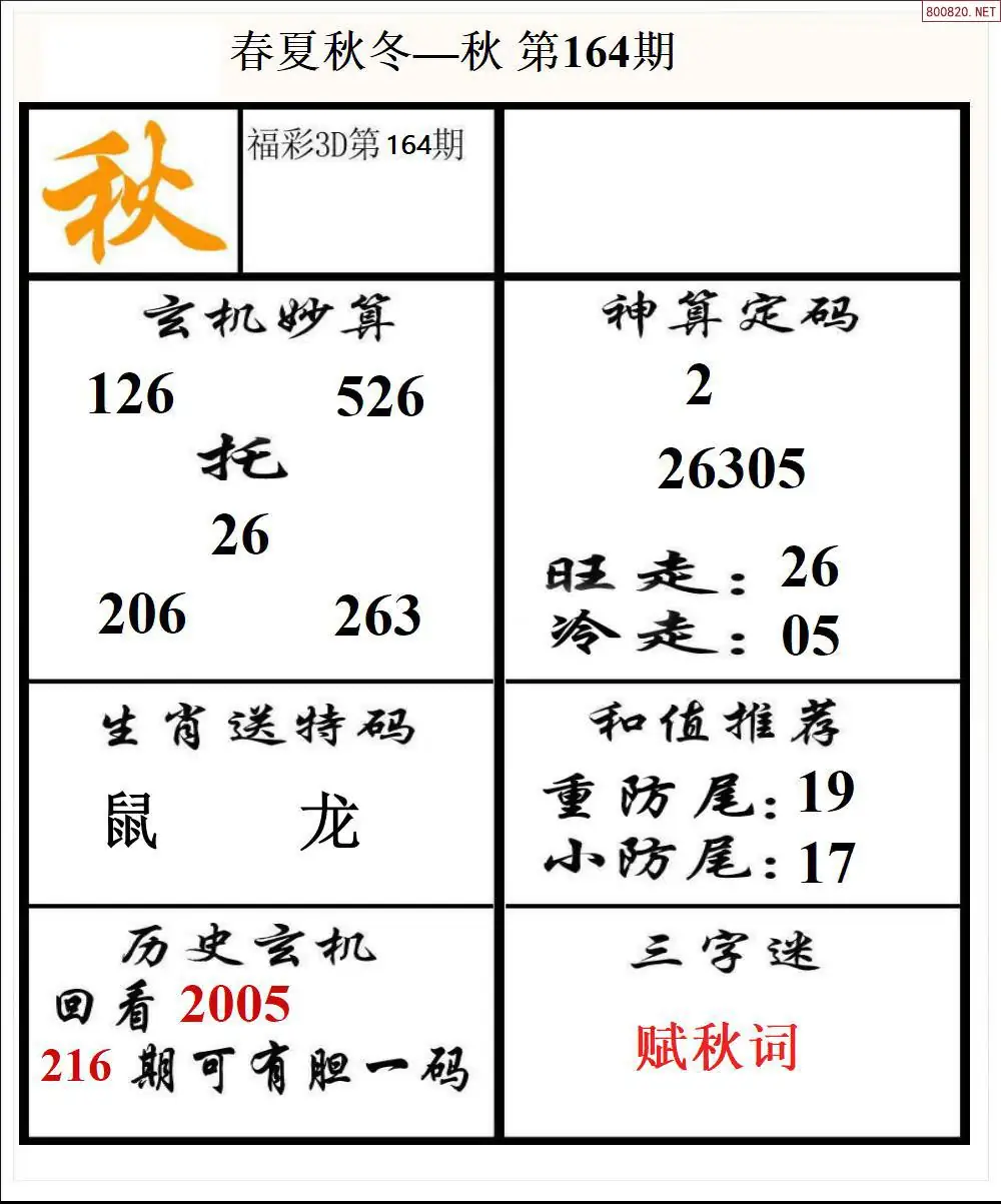 A191春夏秋冬3版