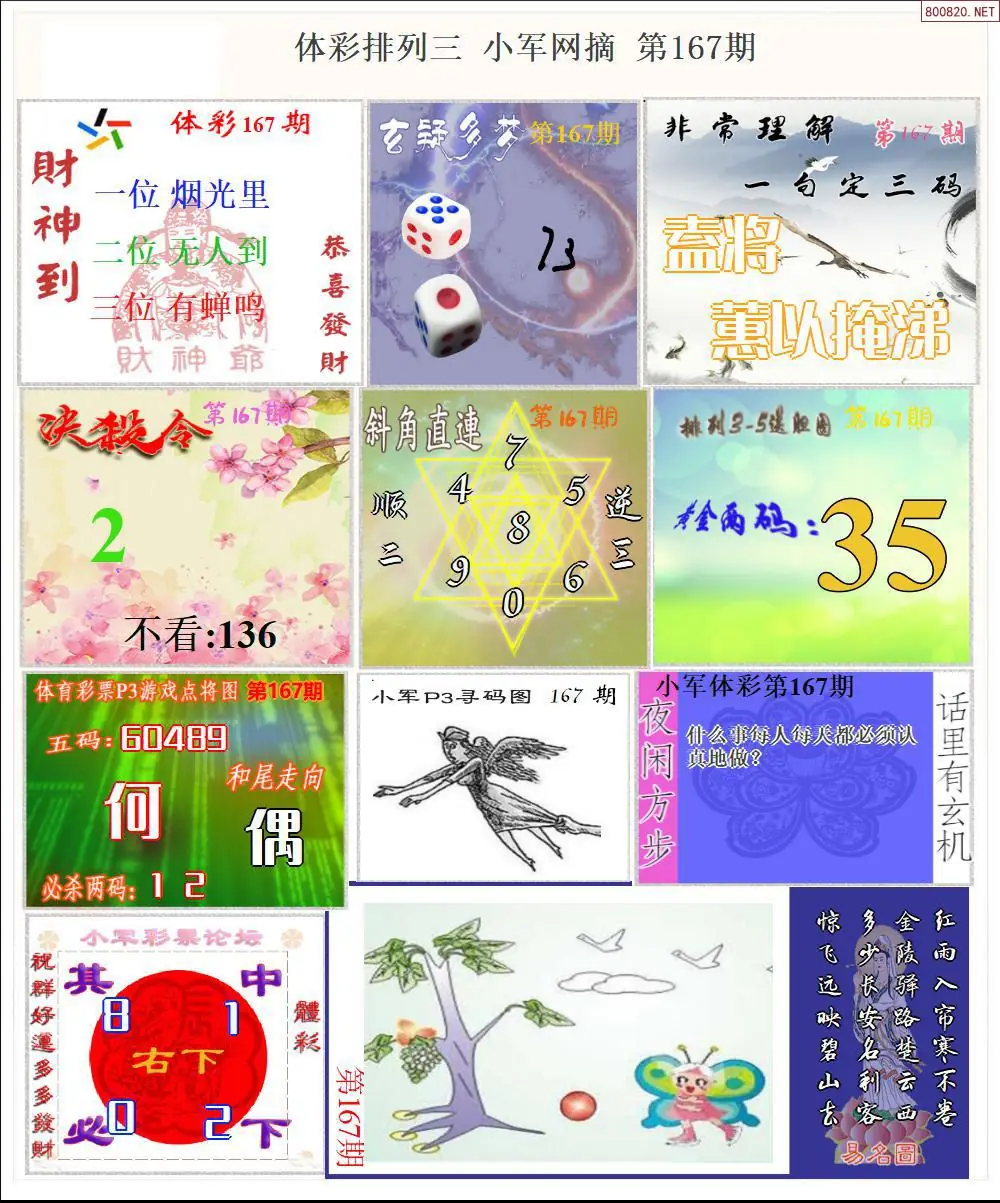 体彩P3小军网摘版