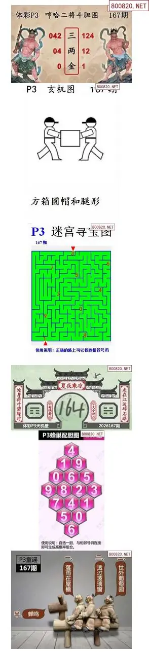 蜂巢天机图谜