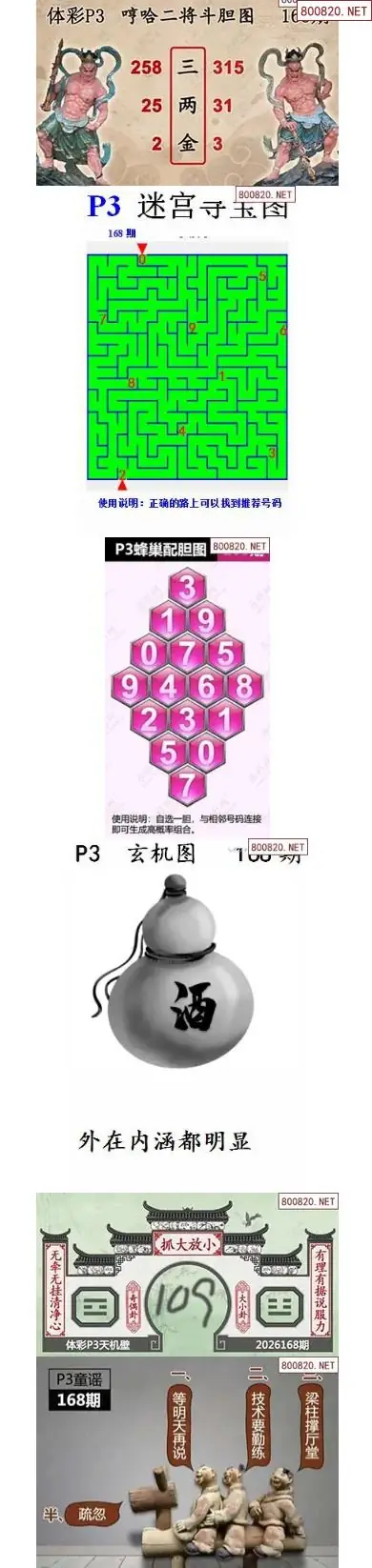 蜂巢天机图谜