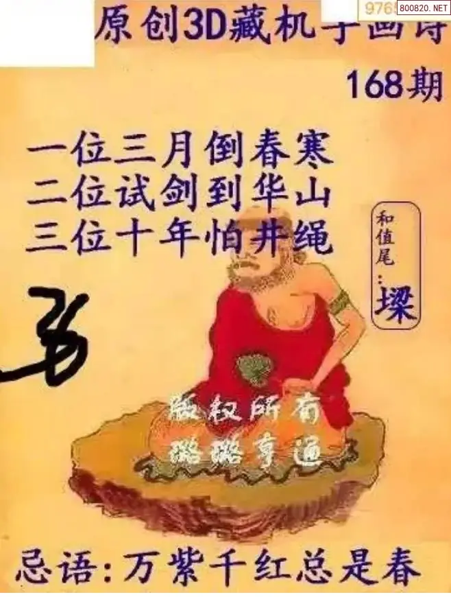 牛彩3D藏机图
