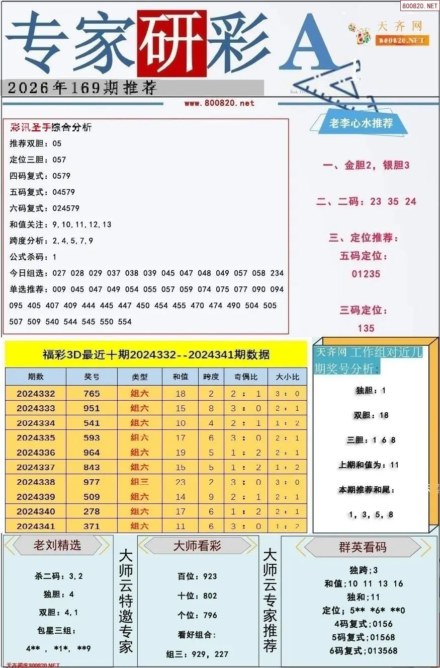 专家研彩A版