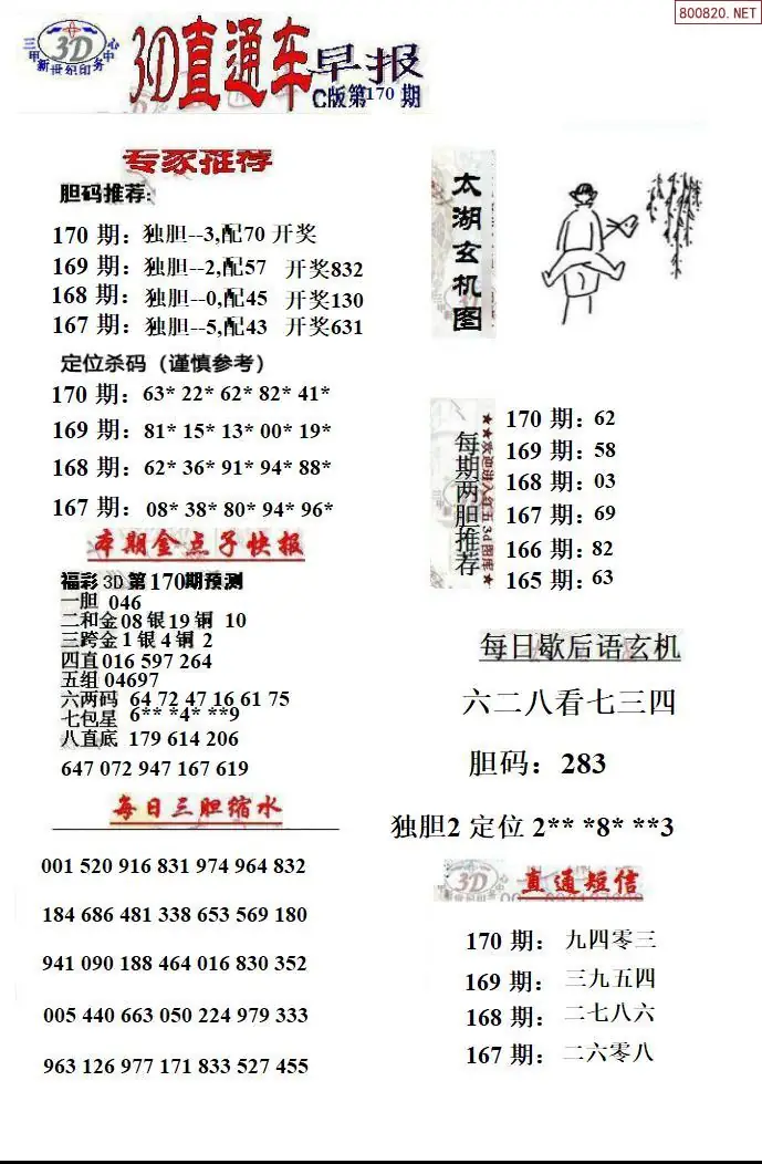 3D直通车3