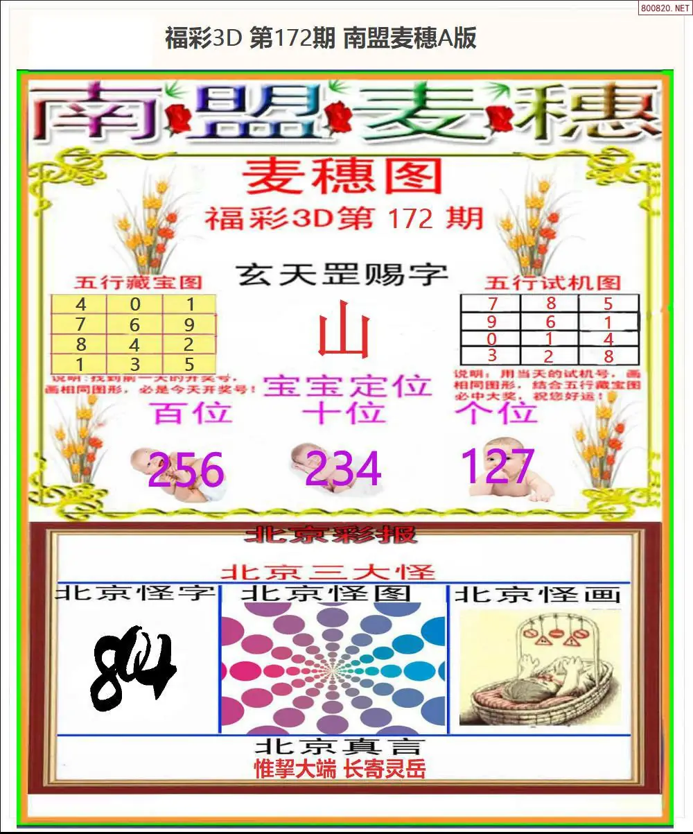 A181南盟麦穗A版